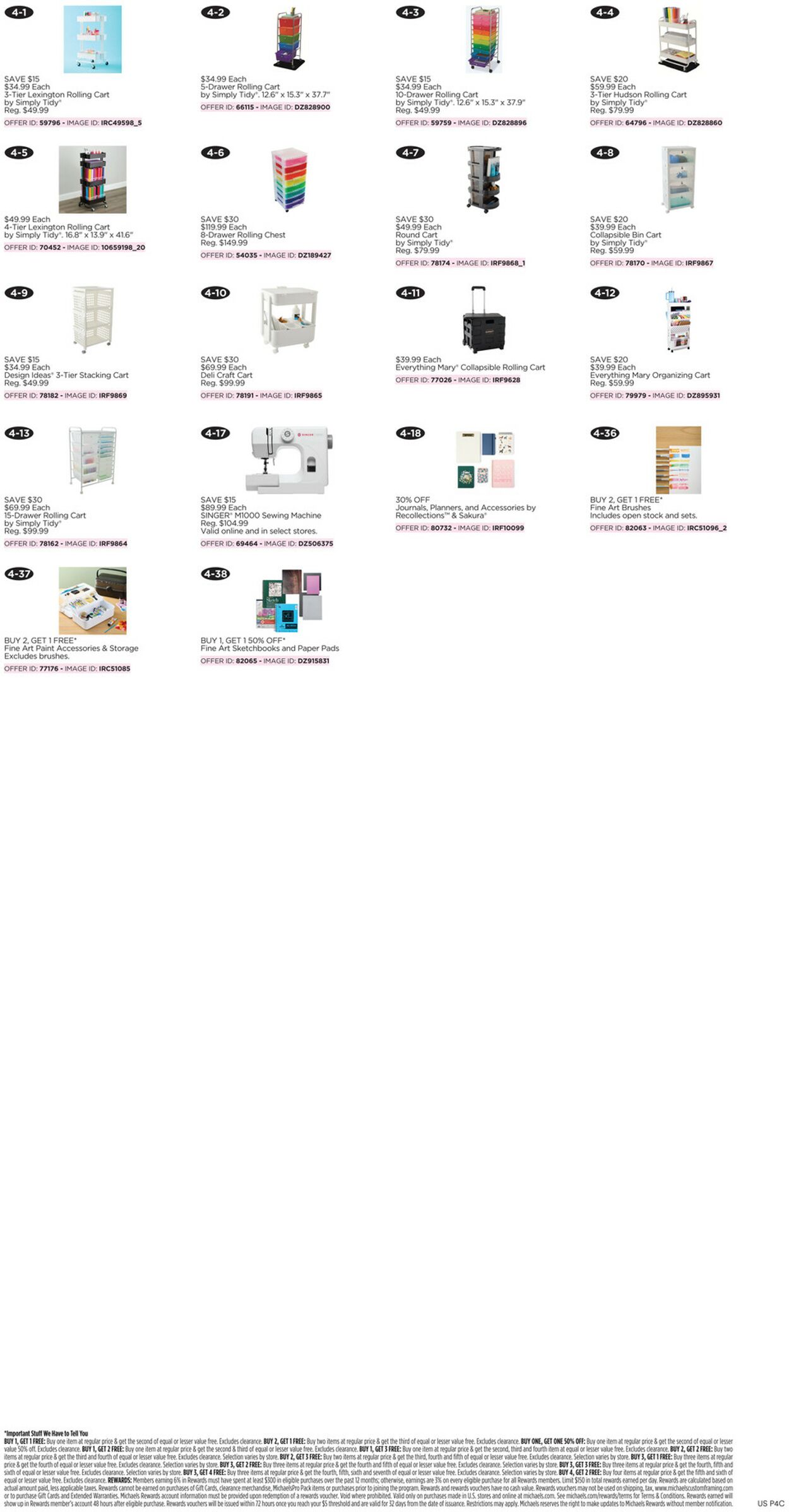 Catalogue Michaels from 08/23/2026
