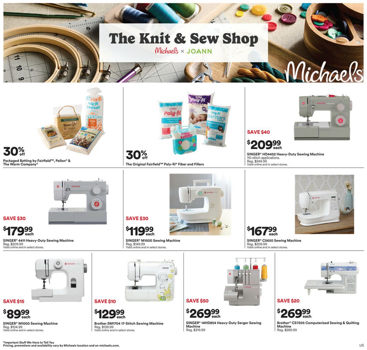 Catalogue Michaels from 08/30/2026