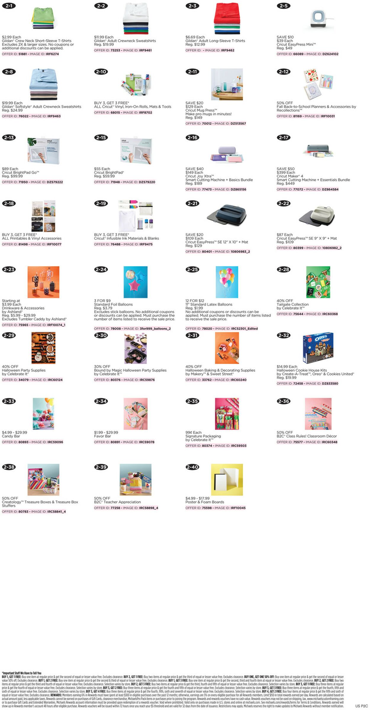 Catalogue Michaels from 08/30/2026