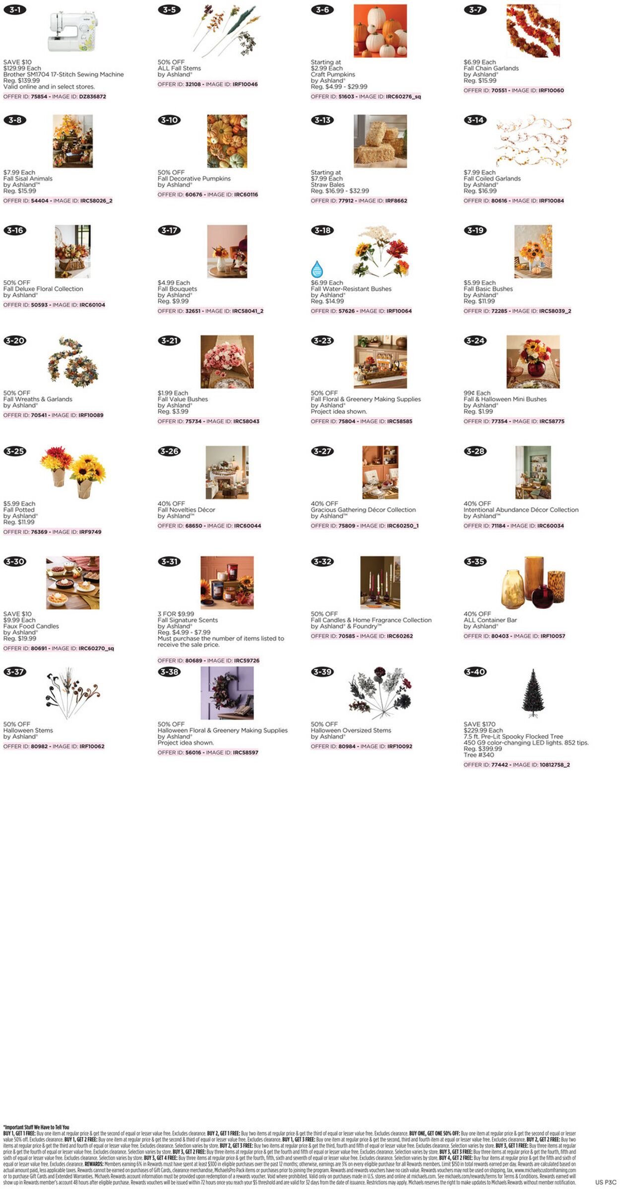 Catalogue Michaels from 08/30/2026