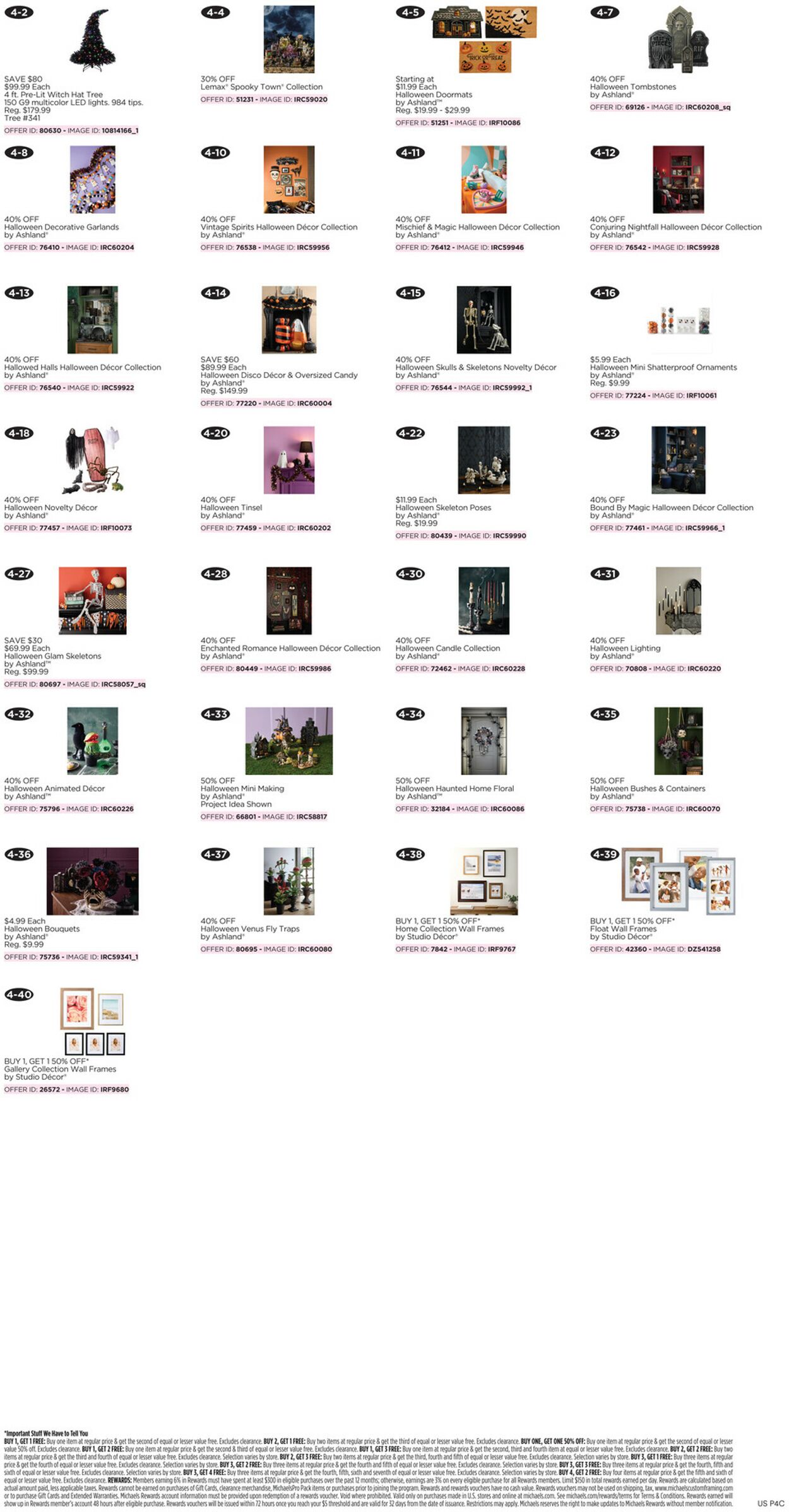 Catalogue Michaels from 08/30/2026