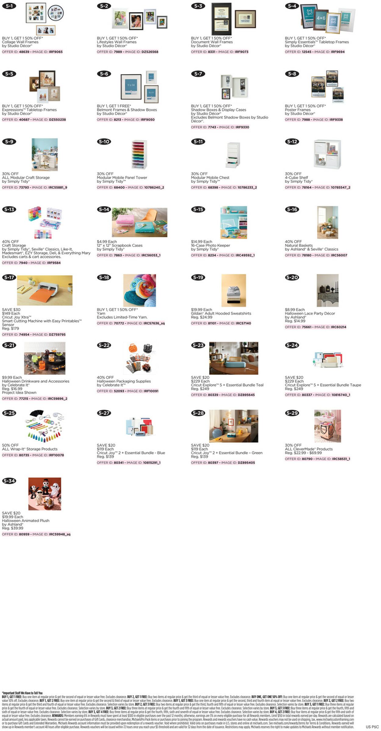 Catalogue Michaels from 08/30/2026