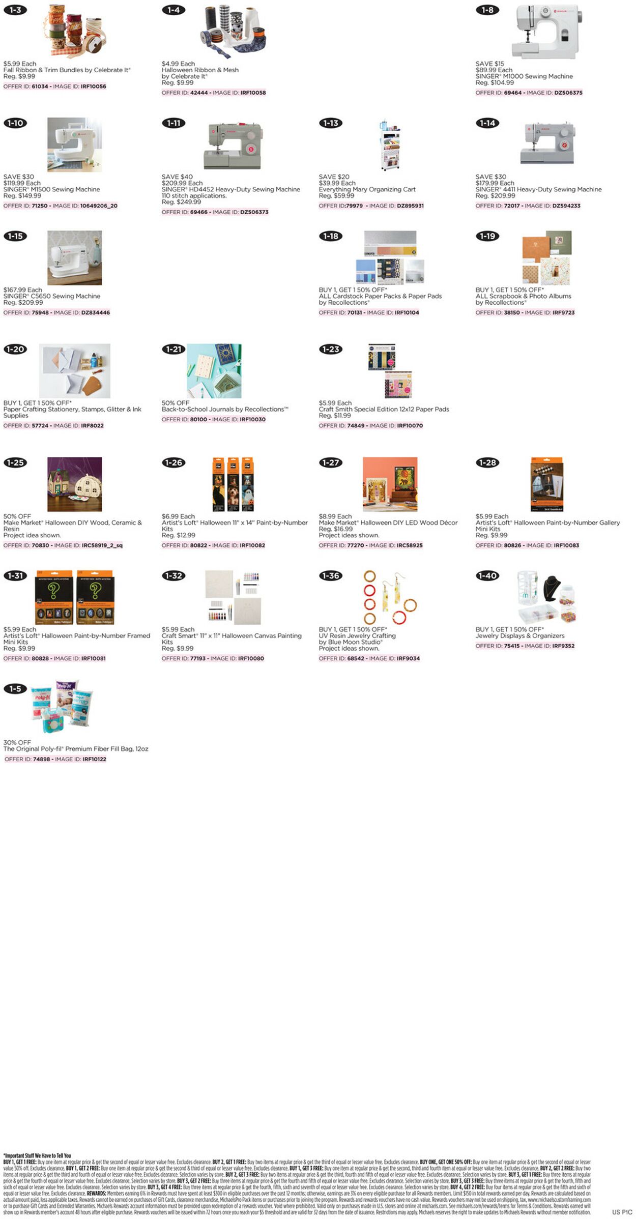 Catalogue Michaels from 09/06/2026