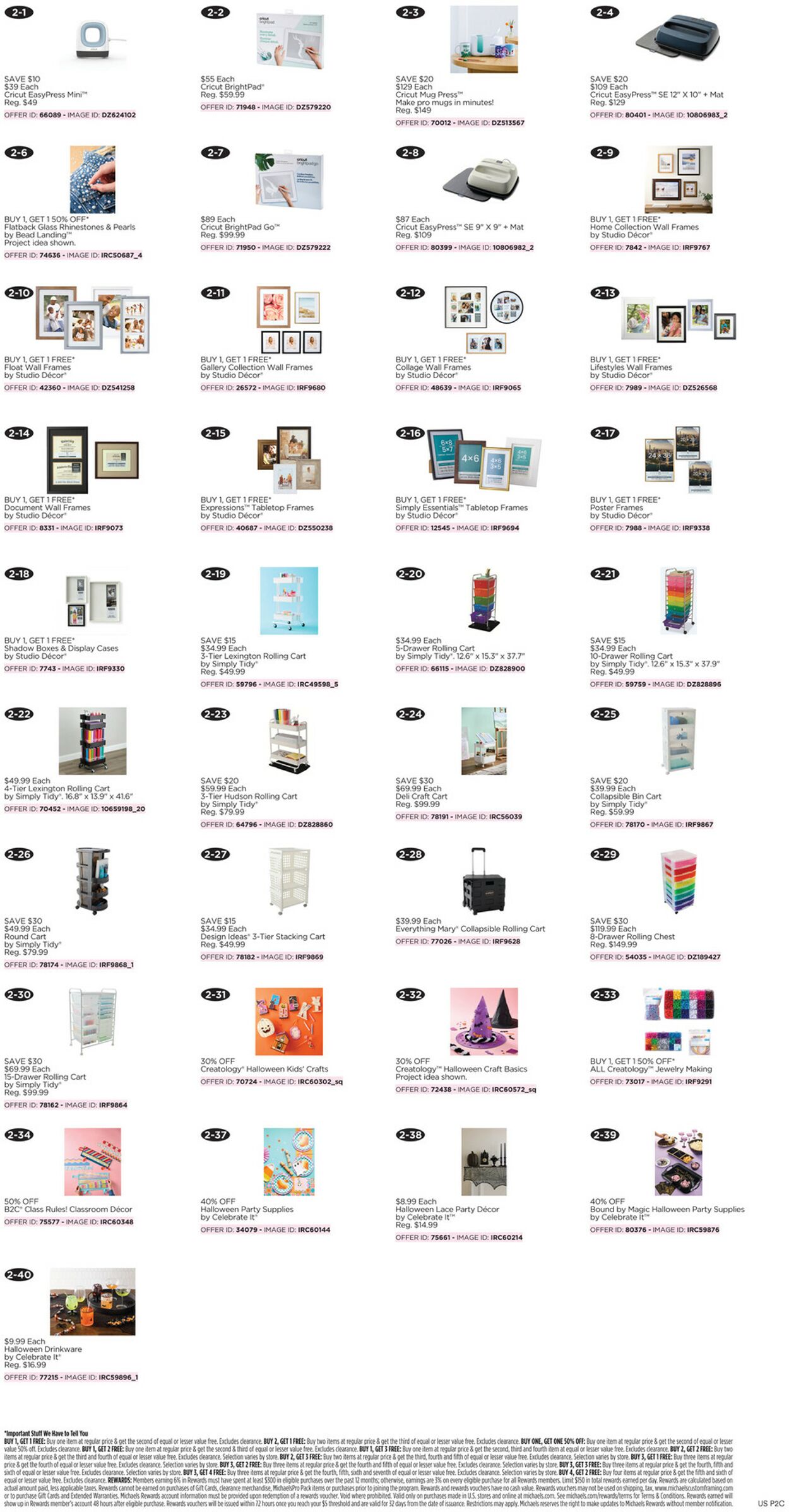 Catalogue Michaels from 09/06/2026