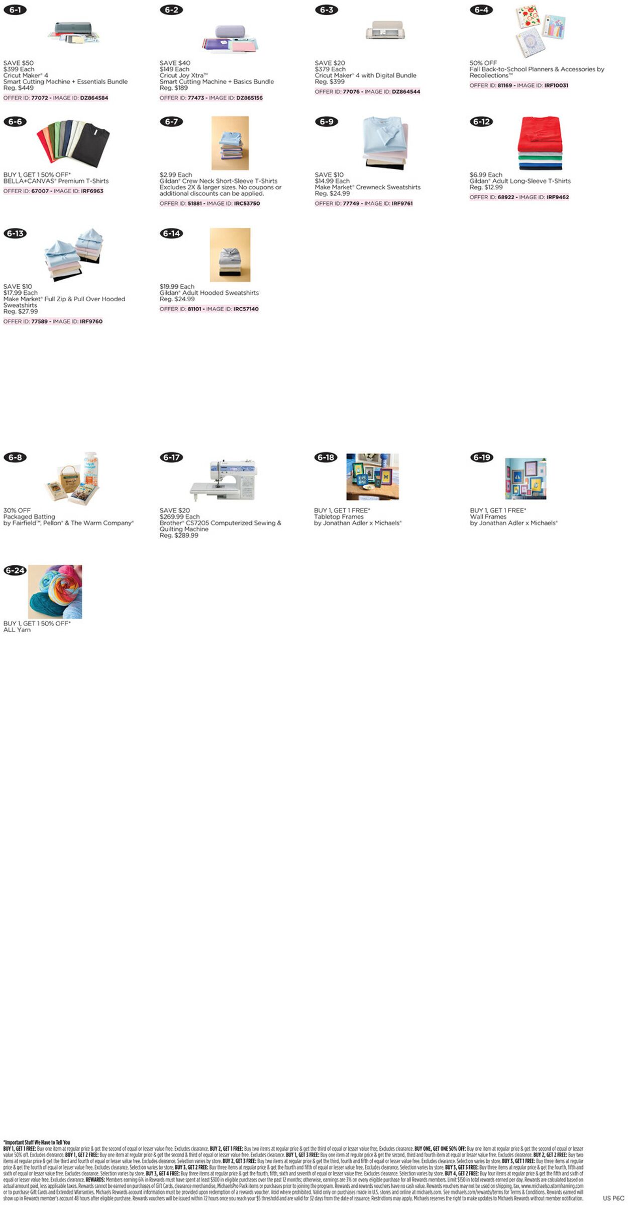 Catalogue Michaels from 09/06/2026