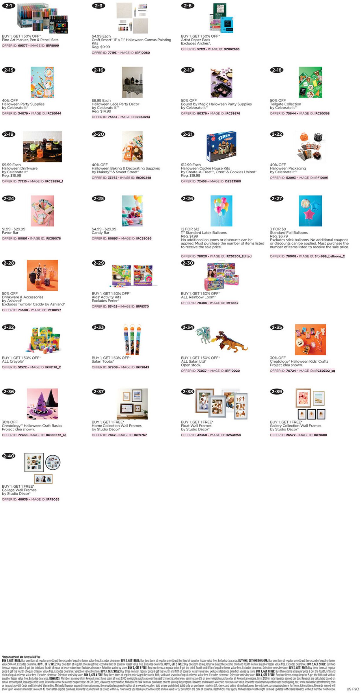 Catalogue Michaels from 09/13/2026