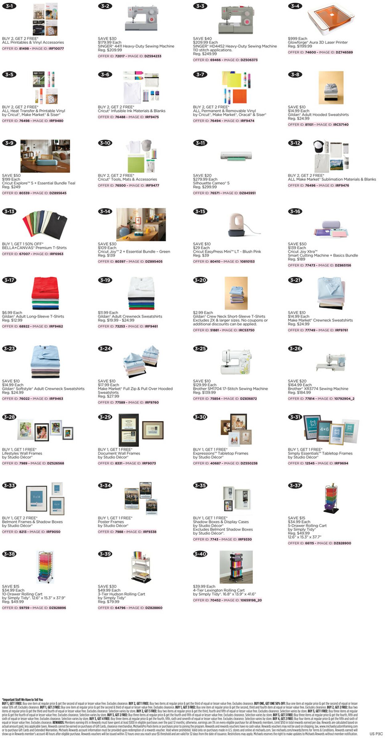 Catalogue Michaels from 09/13/2026