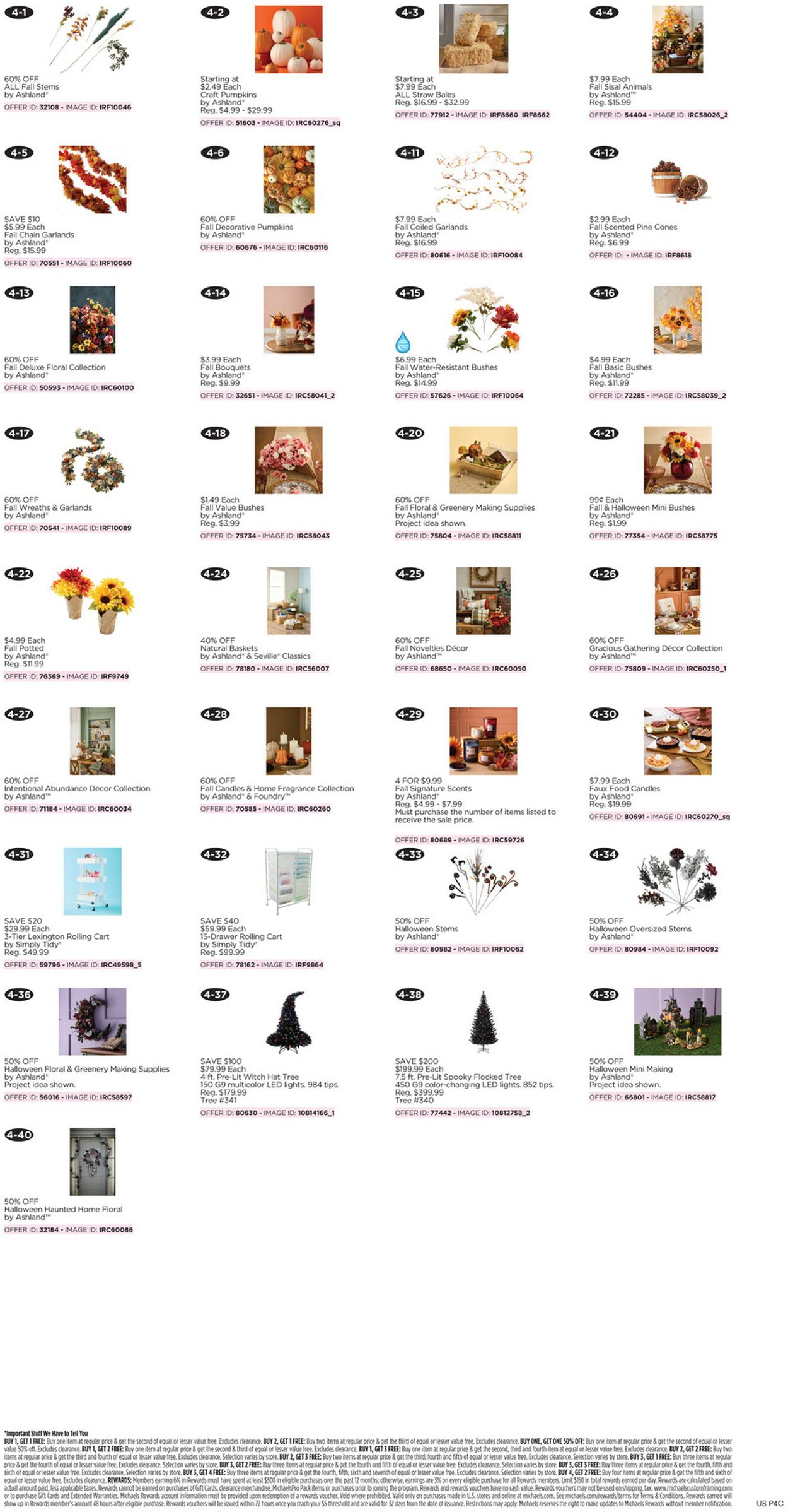 Catalogue Michaels from 09/13/2026