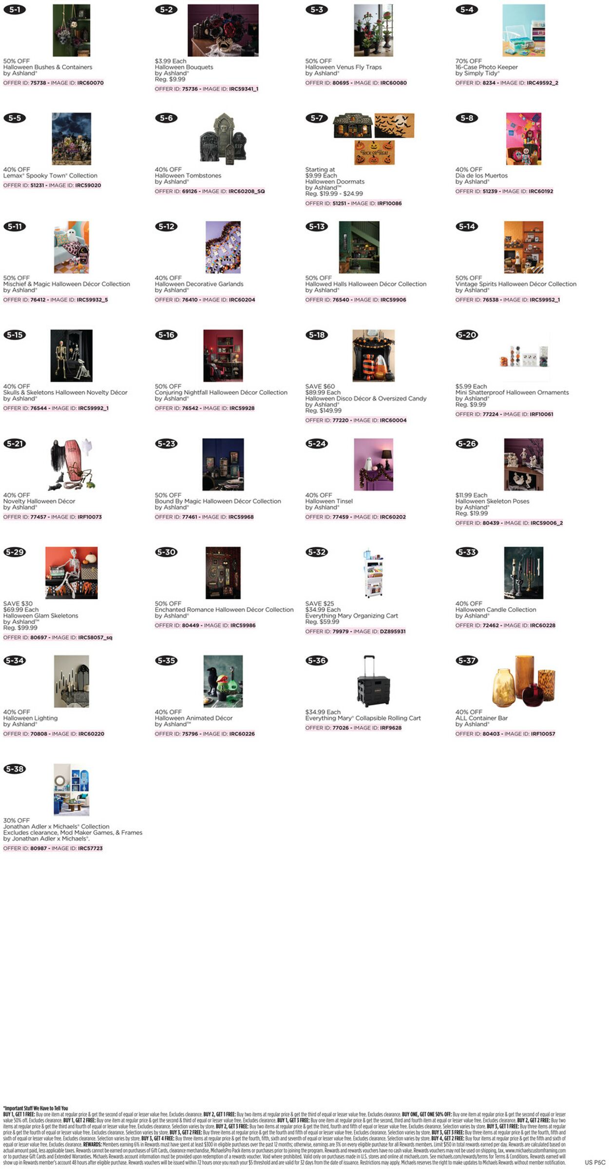 Catalogue Michaels from 09/13/2026