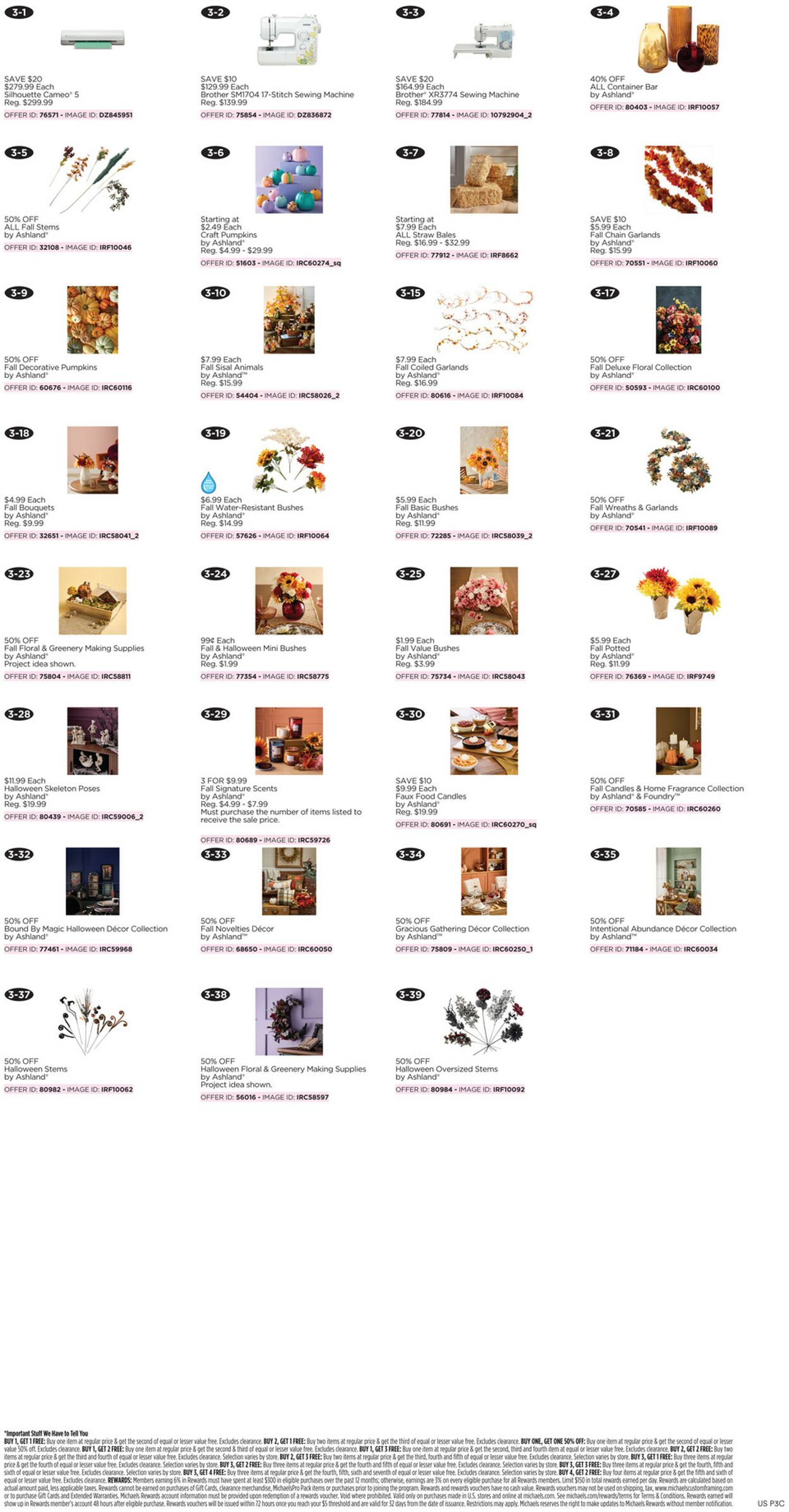 Catalogue Michaels from 09/21/2026