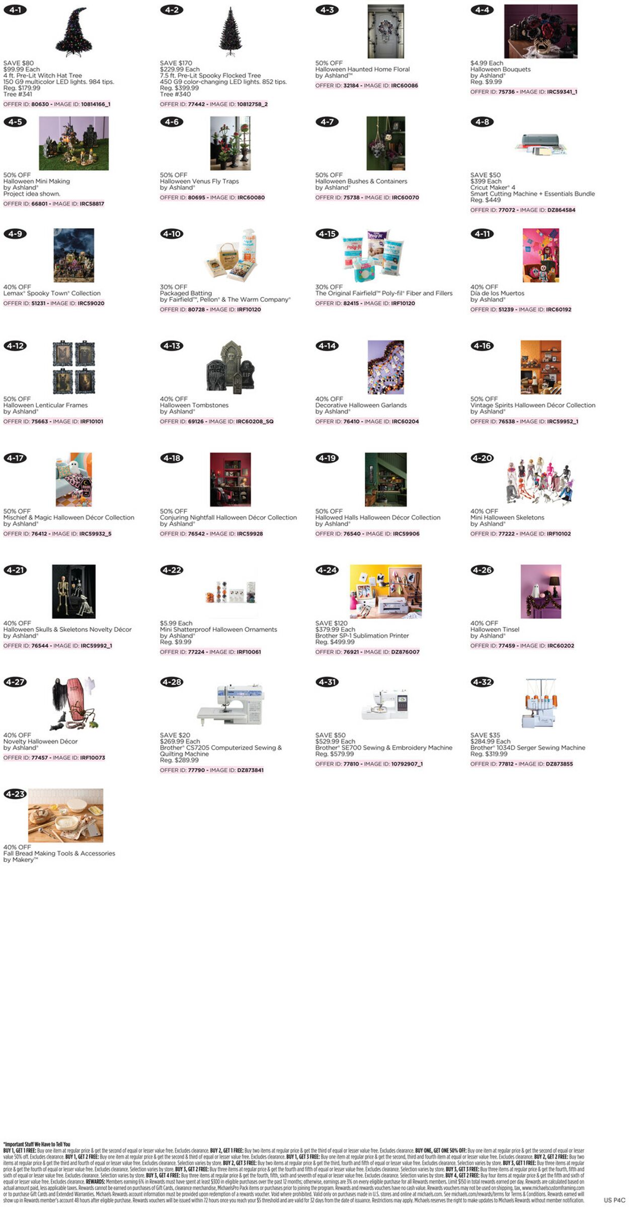 Catalogue Michaels from 09/21/2026
