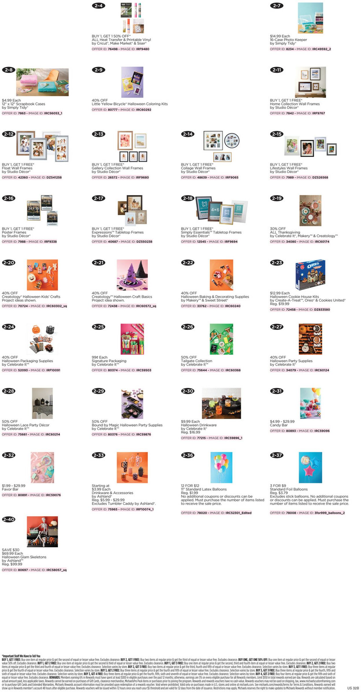 Catalogue Michaels from 09/27/2026