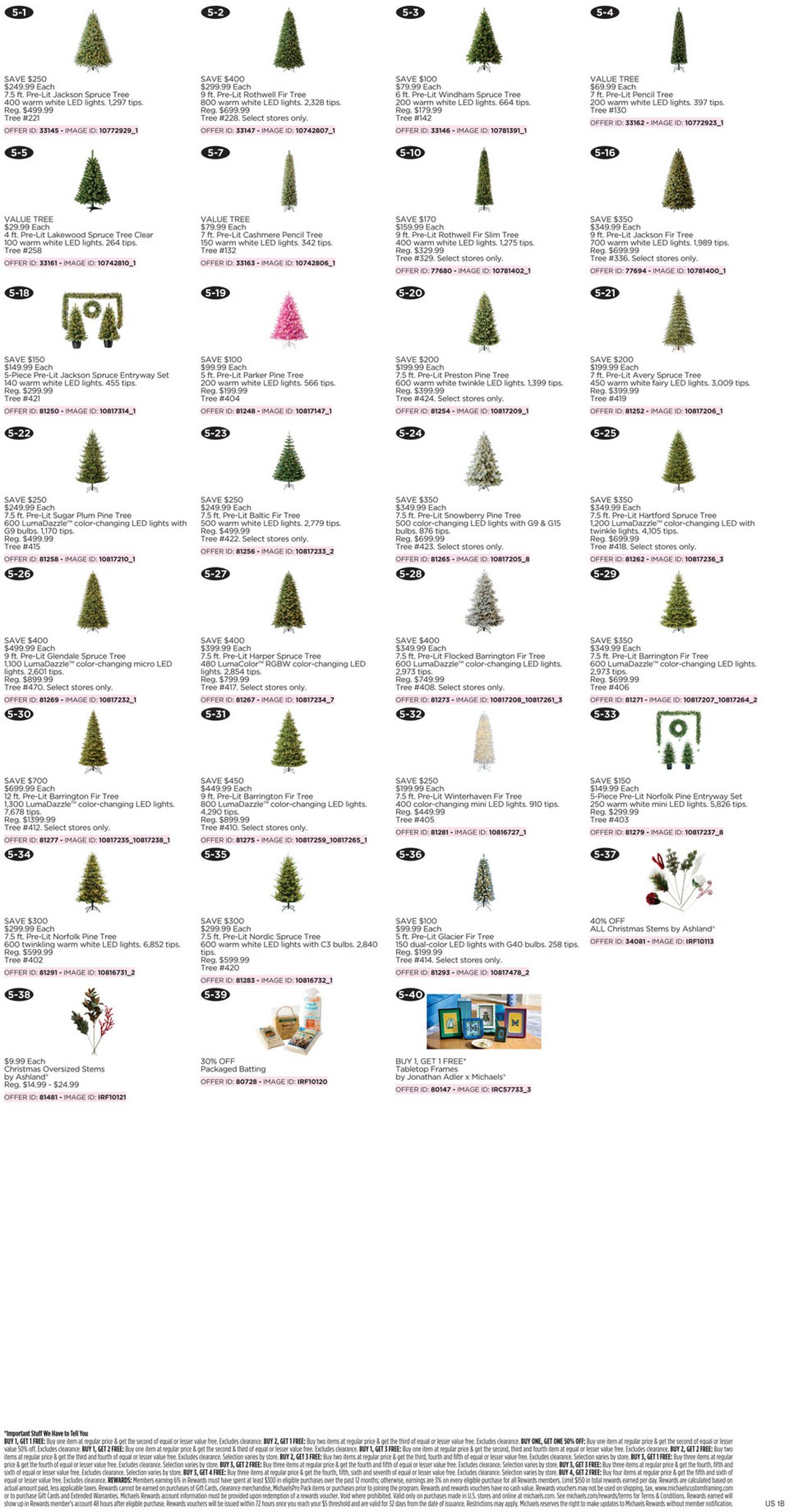 Catalogue Michaels from 09/27/2026
