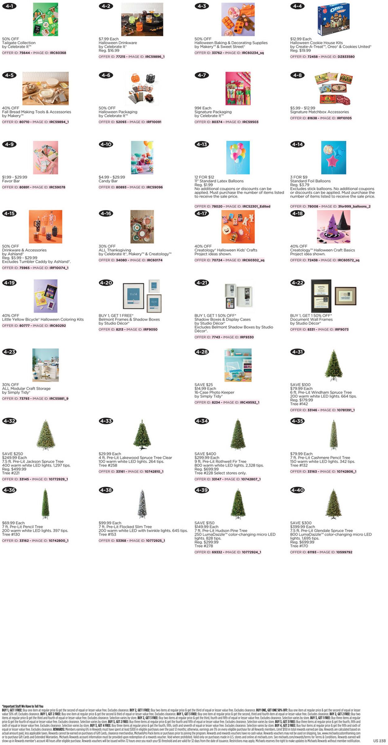 Catalogue Michaels from 10/04/2026