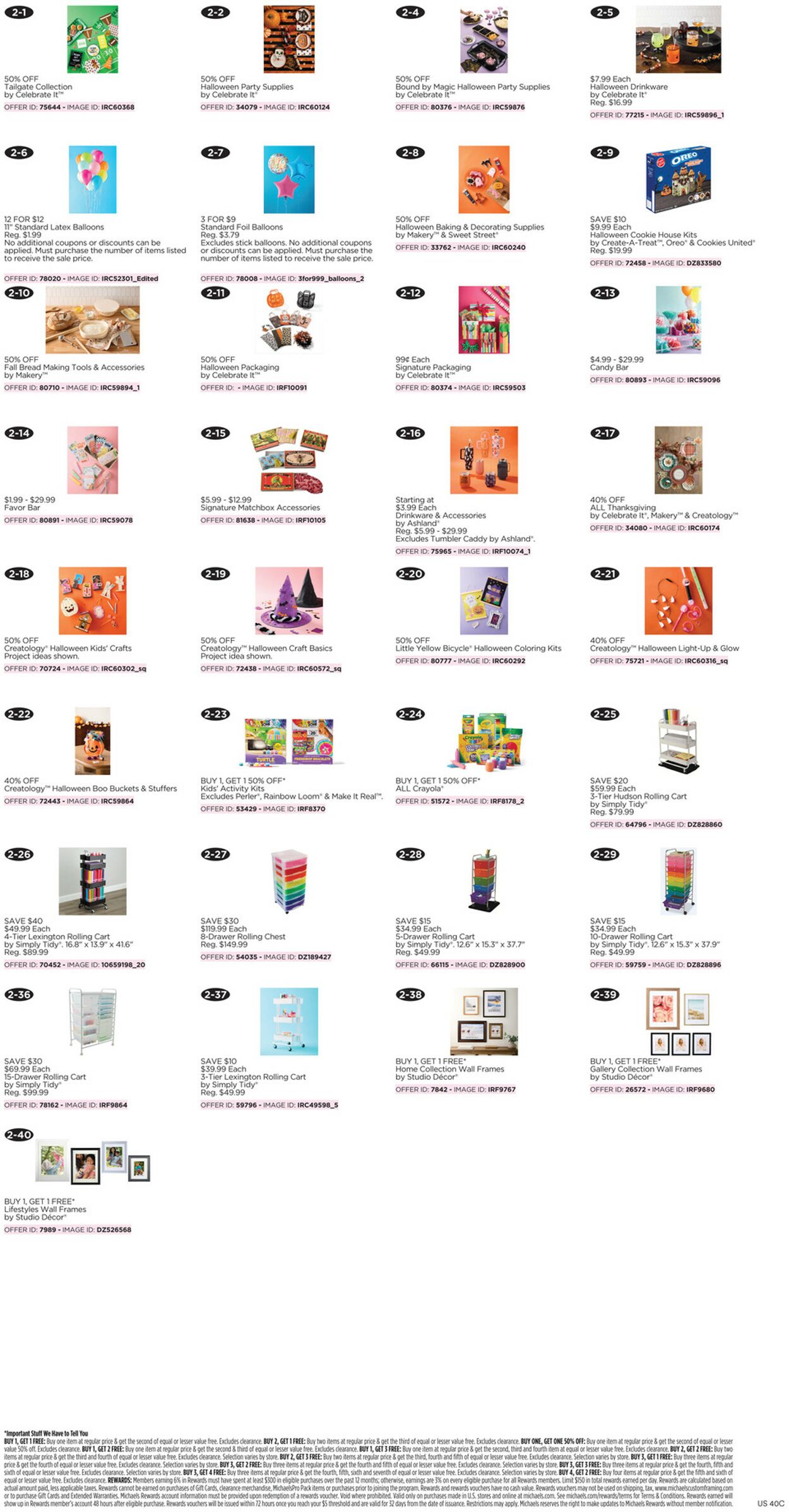 Catalogue Michaels from 10/11/2026