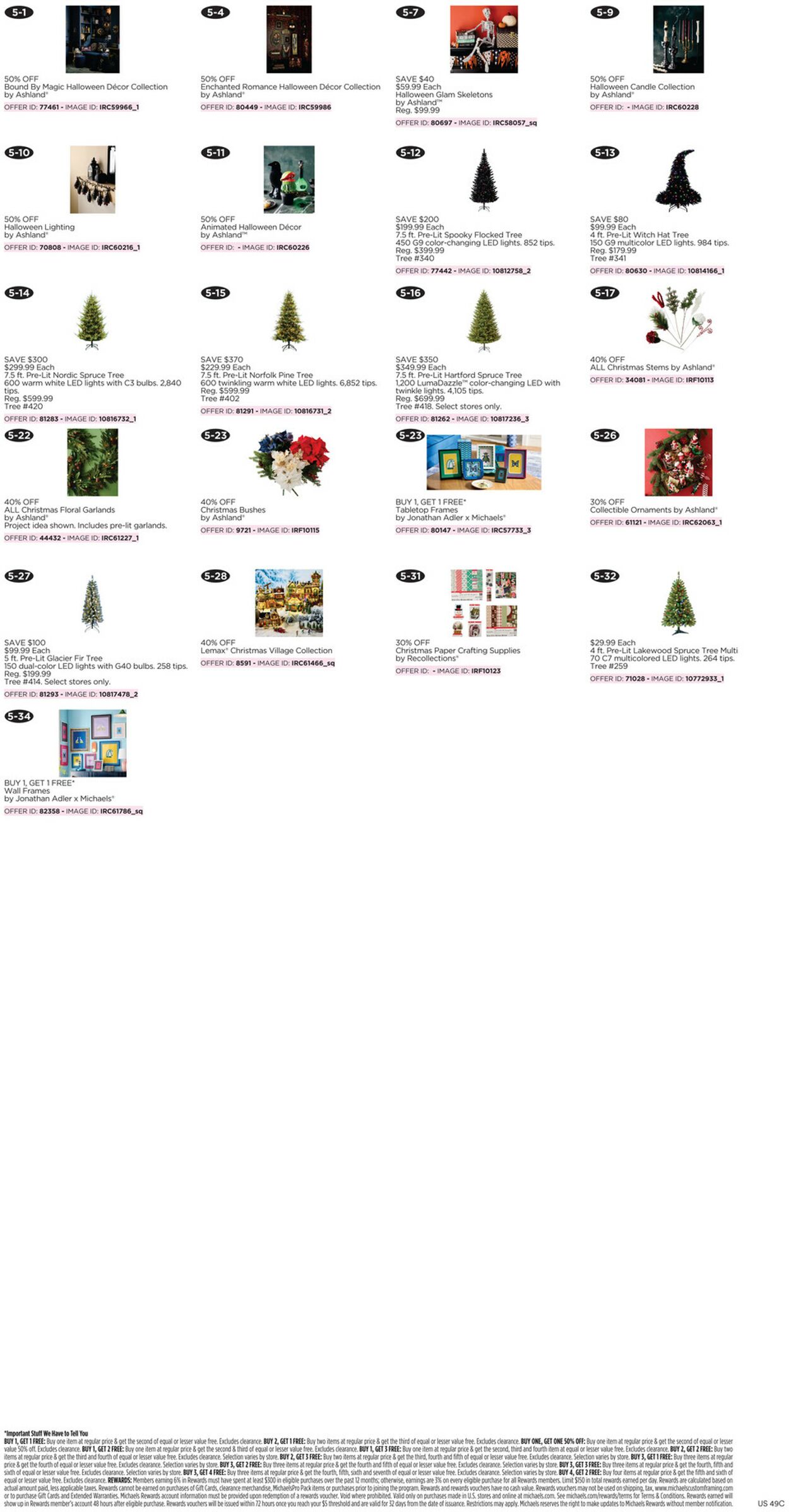 Catalogue Michaels from 10/11/2026