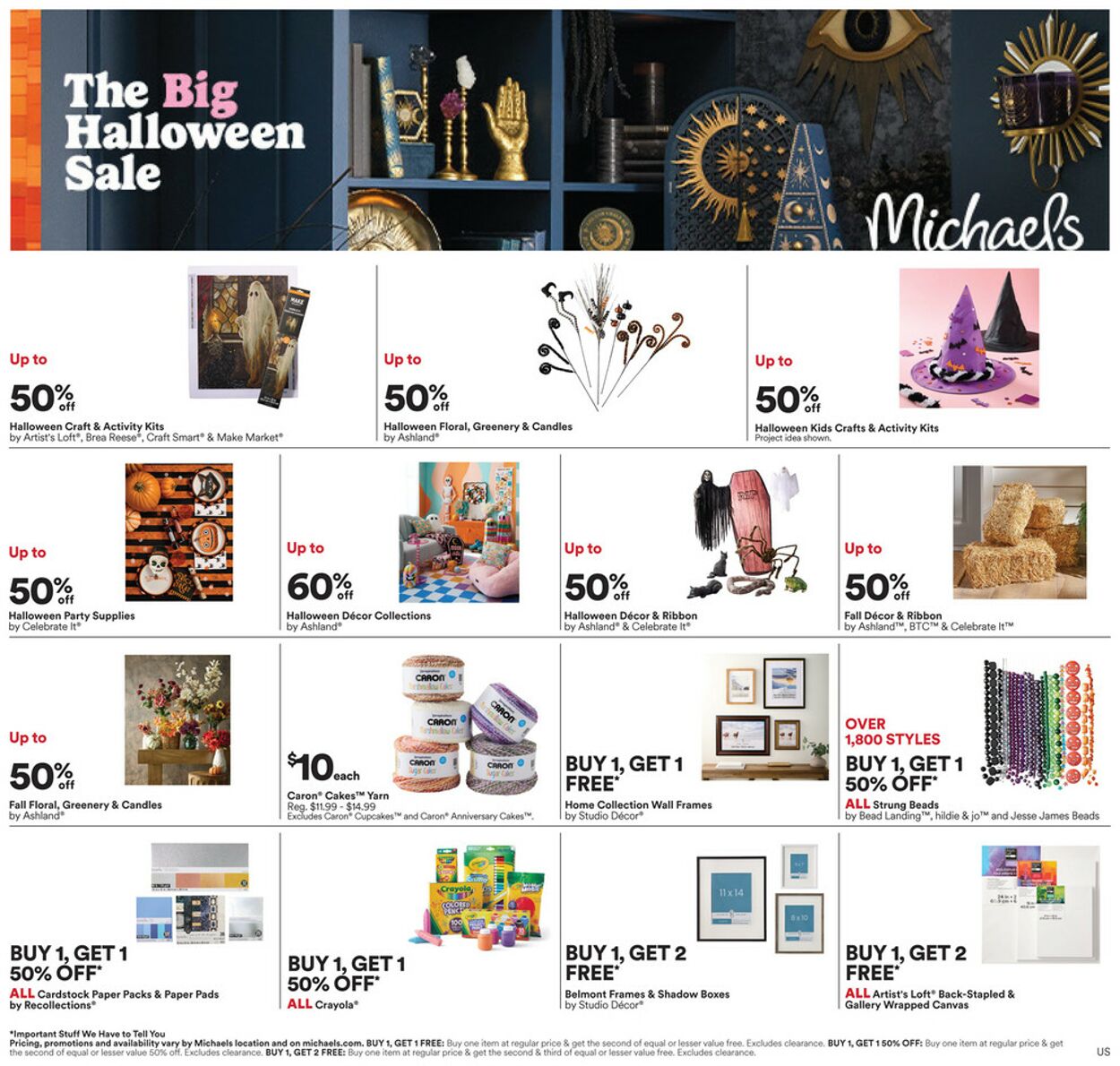 Catalogue Michaels from 10/11/2026