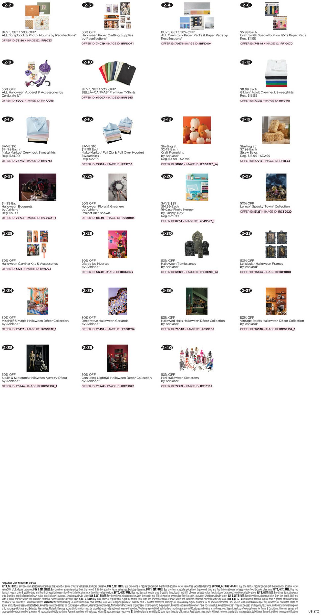 Catalogue Michaels from 10/18/2026