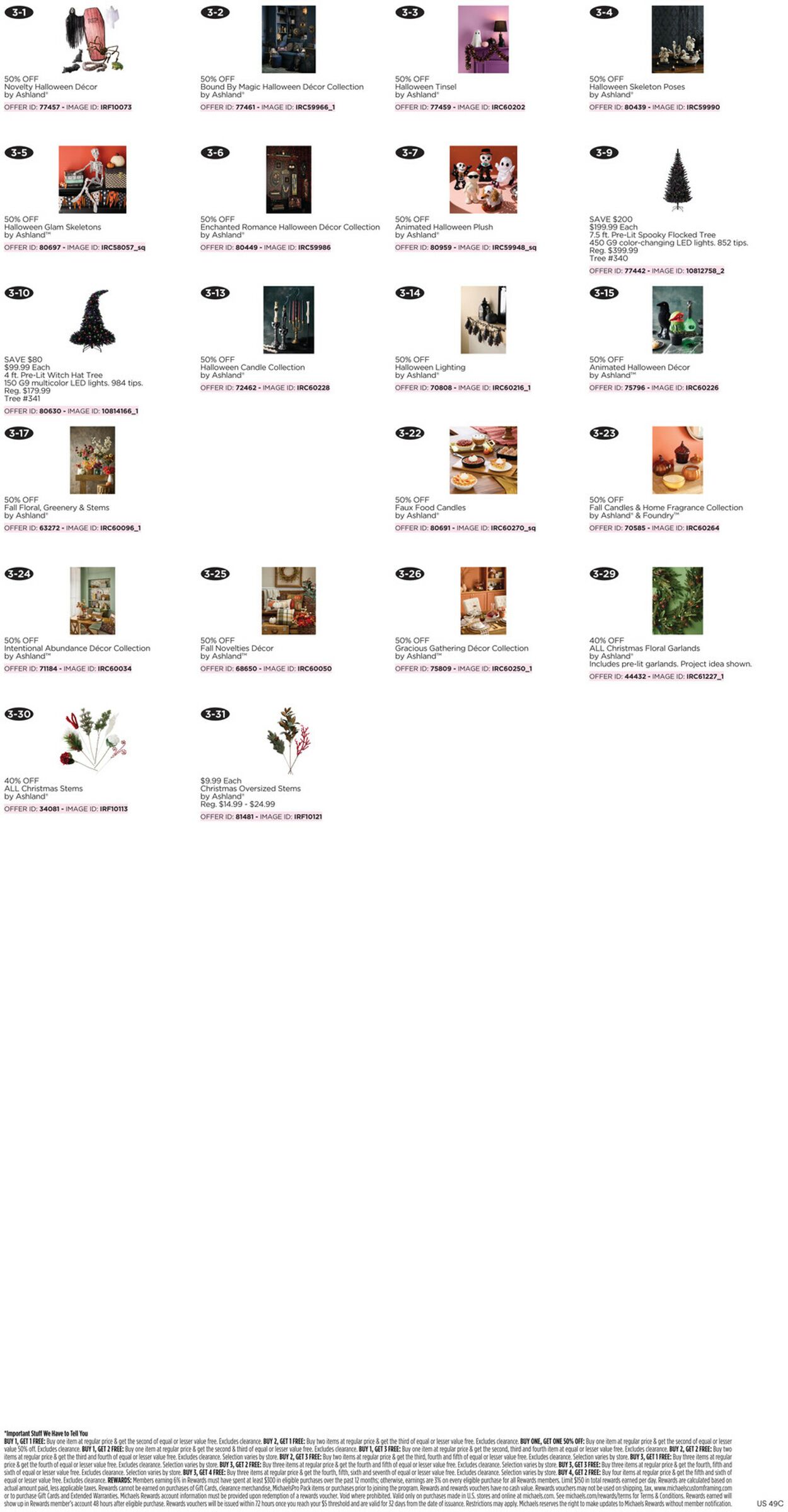 Catalogue Michaels from 10/18/2026