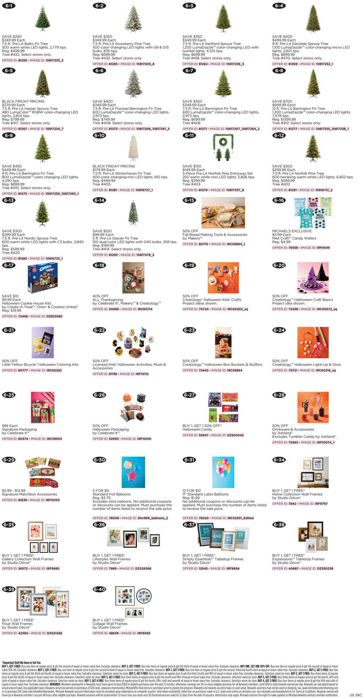 Catalogue Michaels from 10/18/2026