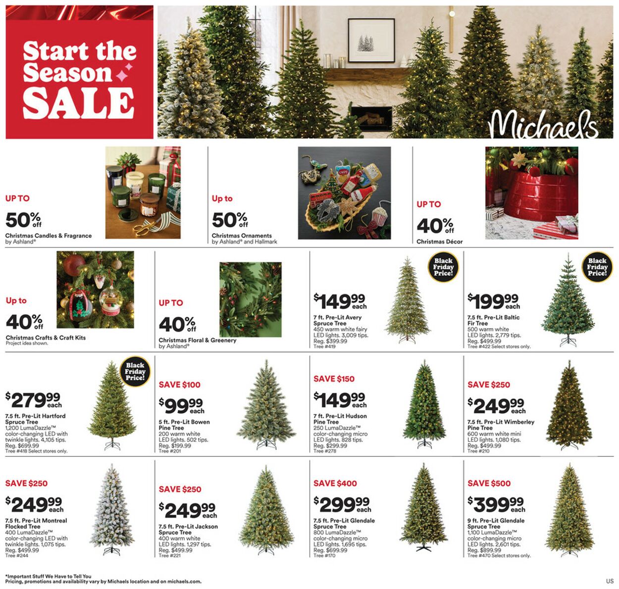 Catalogue Michaels from 10/25/2026