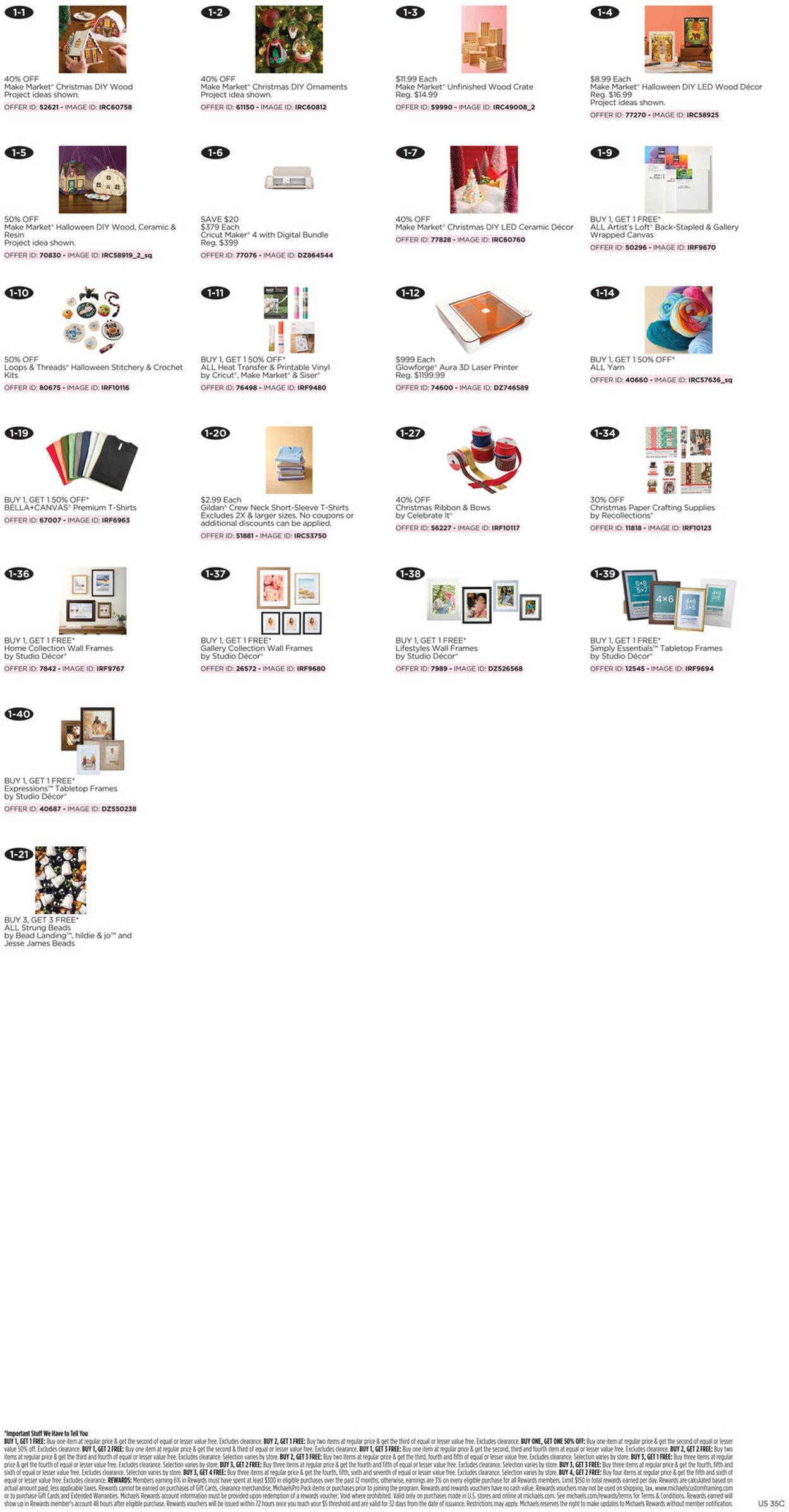 Catalogue Michaels from 10/25/2026