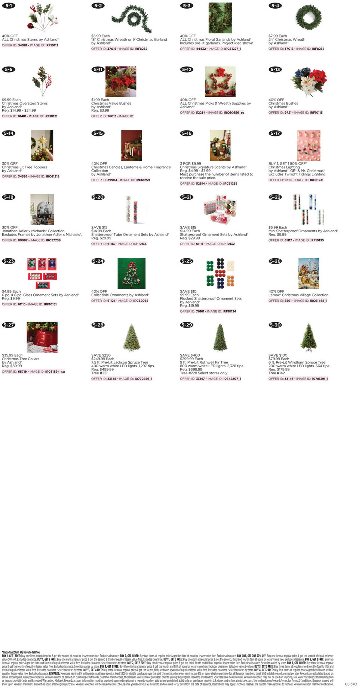 Catalogue Michaels from 10/25/2026