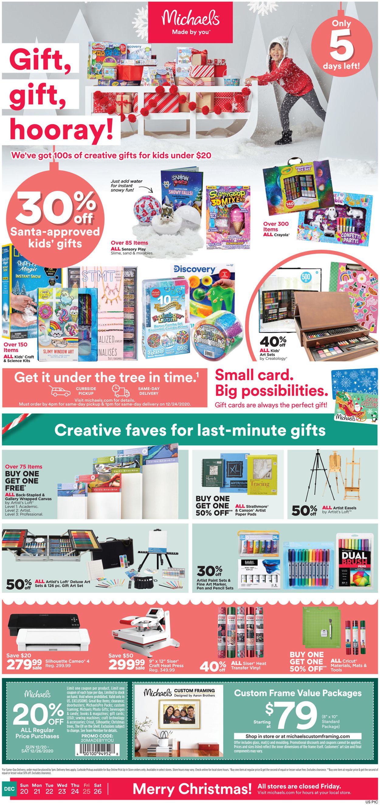 Michaels Christmas Ad 2020 Current weekly ad 12/20 - 12/26/2020 ...