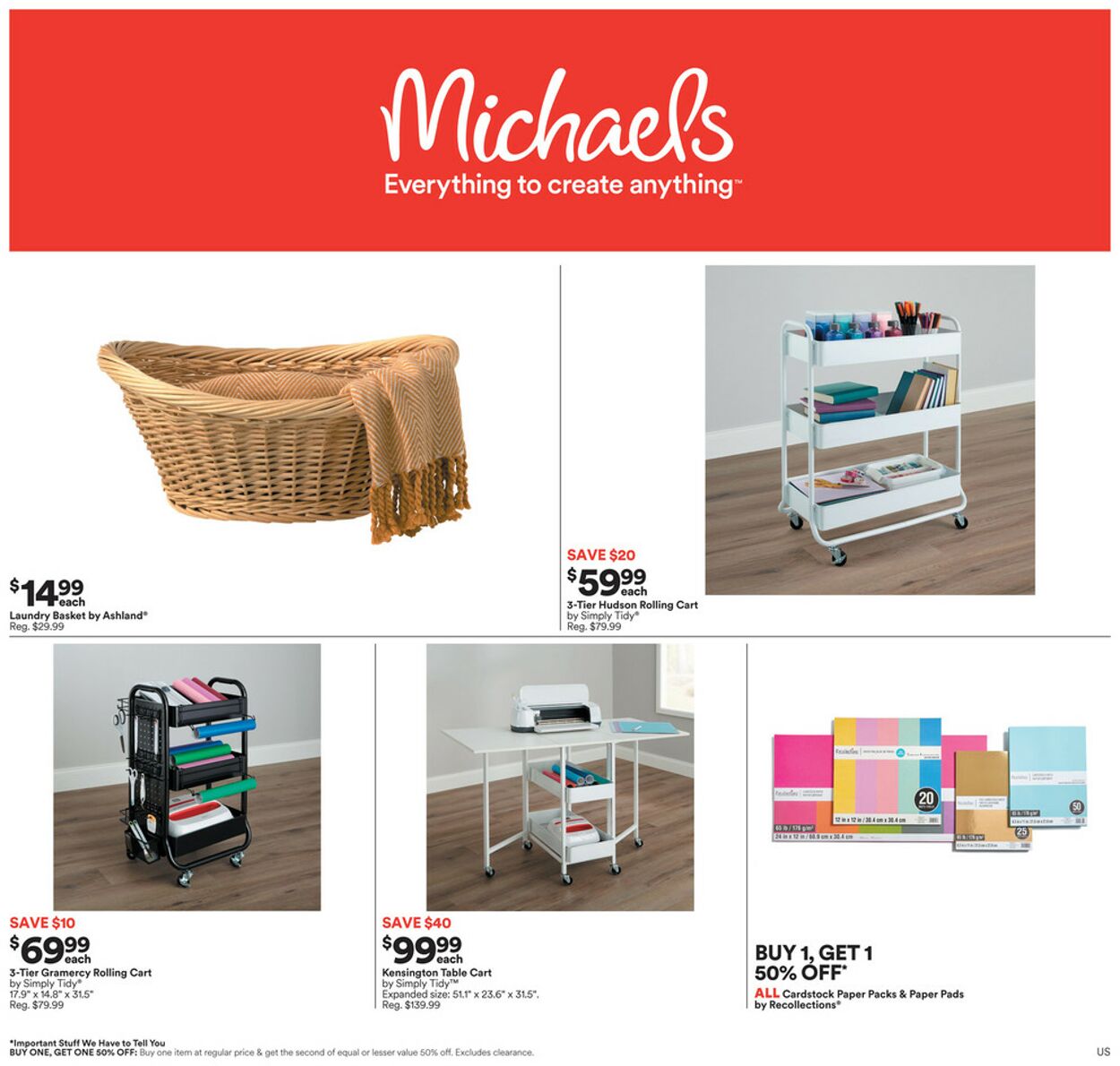 Catalogue Michaels from 01/28/2024
