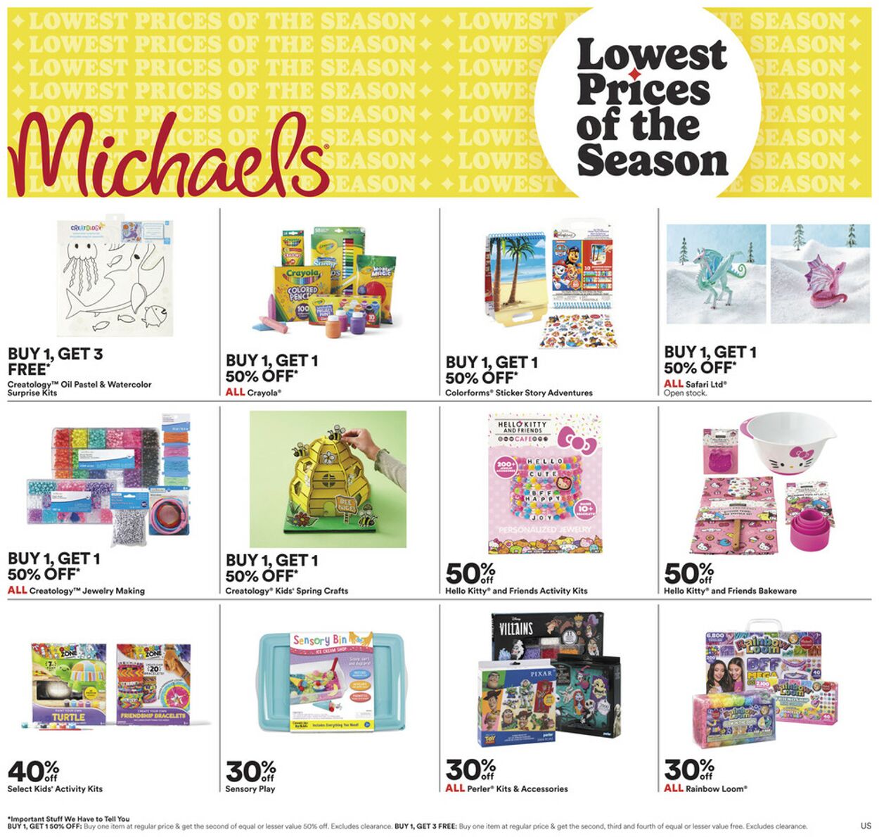 Catalogue Michaels from 03/15/2024