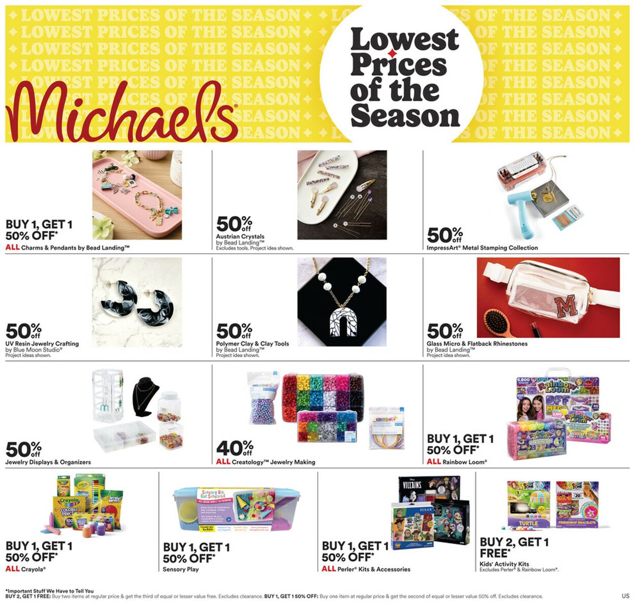 Catalogue Michaels from 09/13/2024