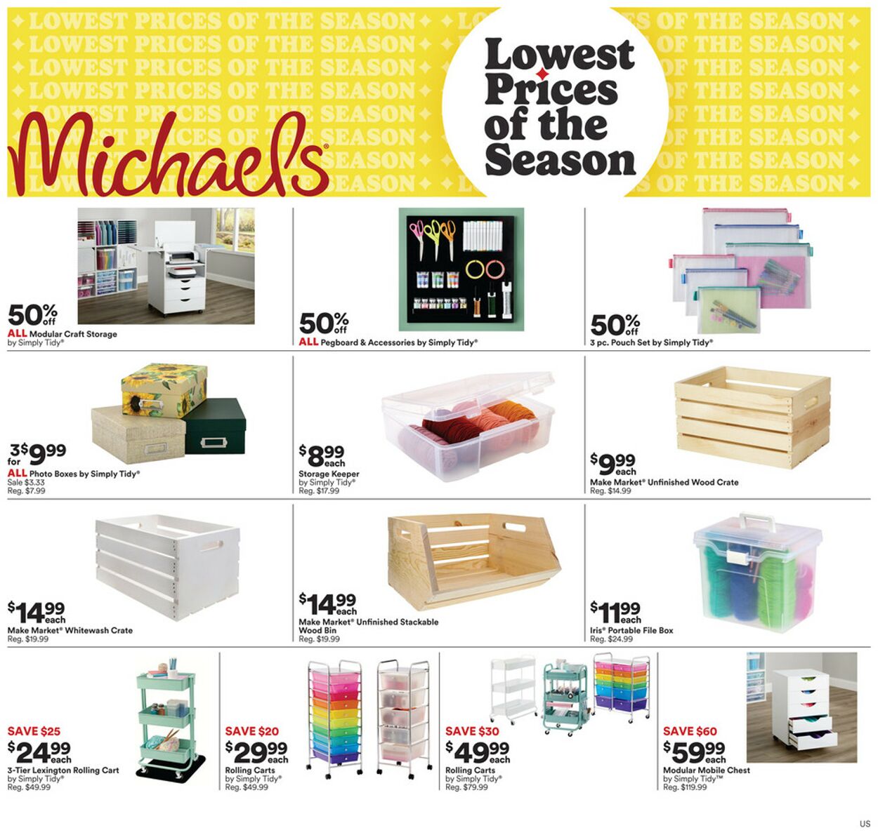 Catalogue Michaels from 09/13/2024