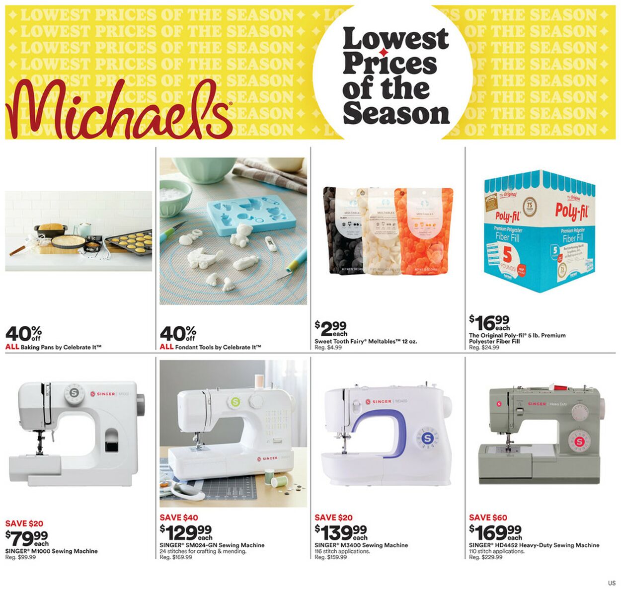 Catalogue Michaels from 09/13/2024