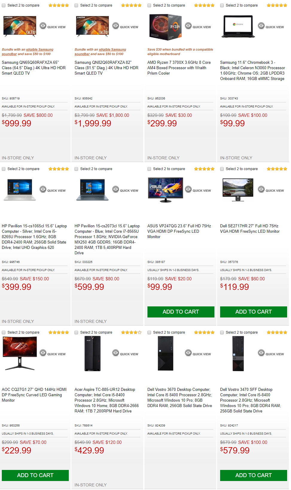 Catalogue Micro Center Black Friday Ad 2019 from 11/26/2019