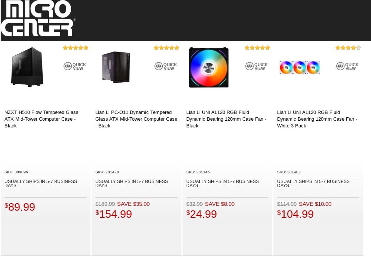 Catalogue Micro Center from 08/30/2022