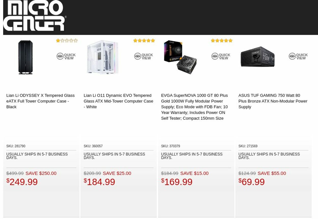 Catalogue Micro Center from 09/06/2022