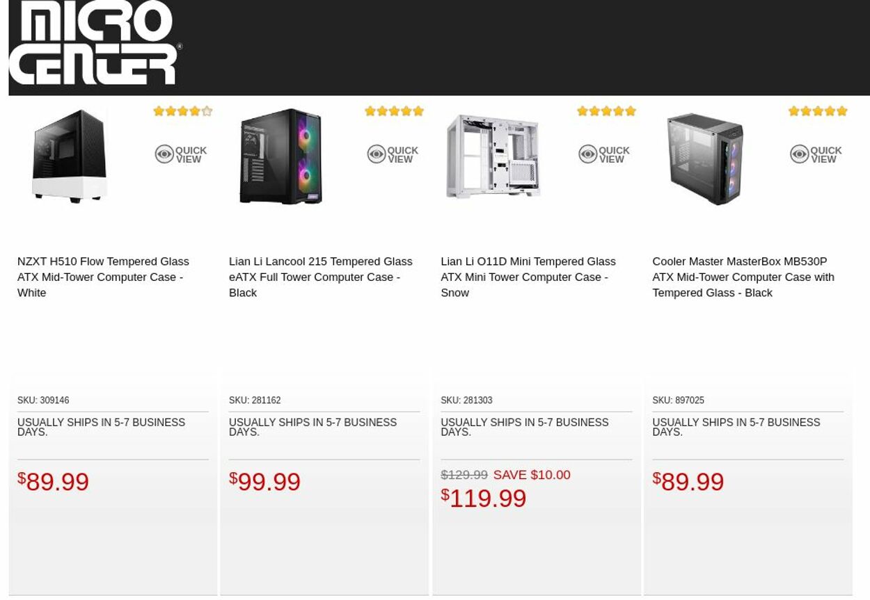 Catalogue Micro Center from 09/06/2022