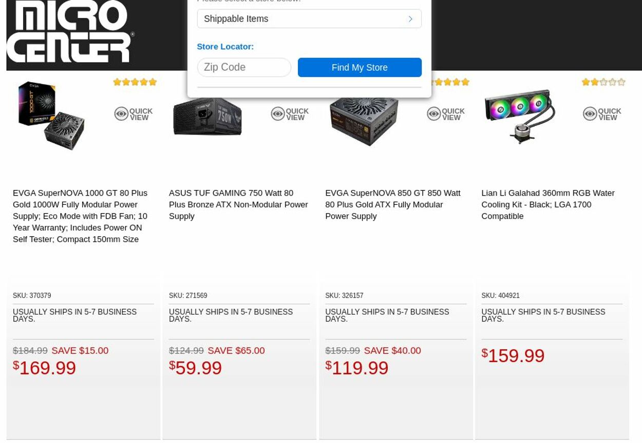 Catalogue Micro Center from 09/13/2022