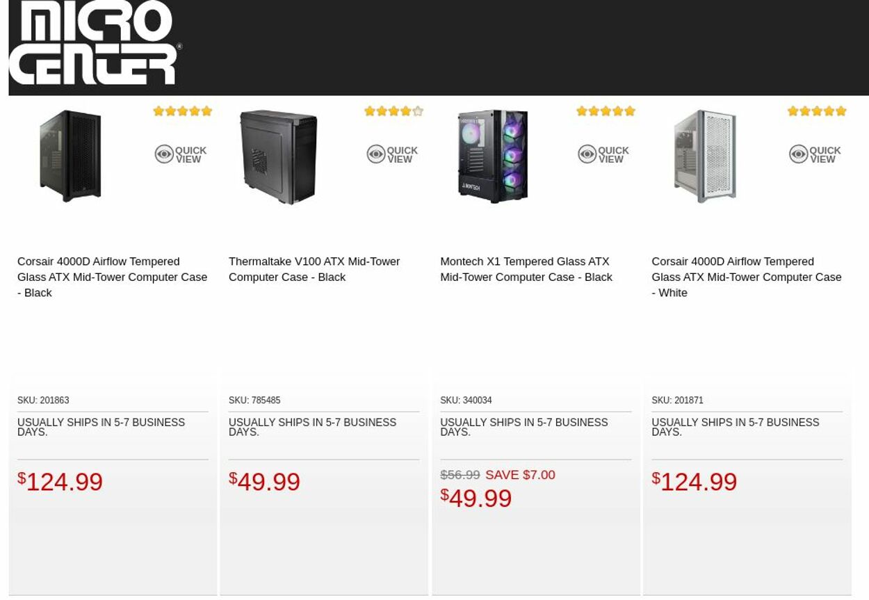 Catalogue Micro Center from 10/11/2022