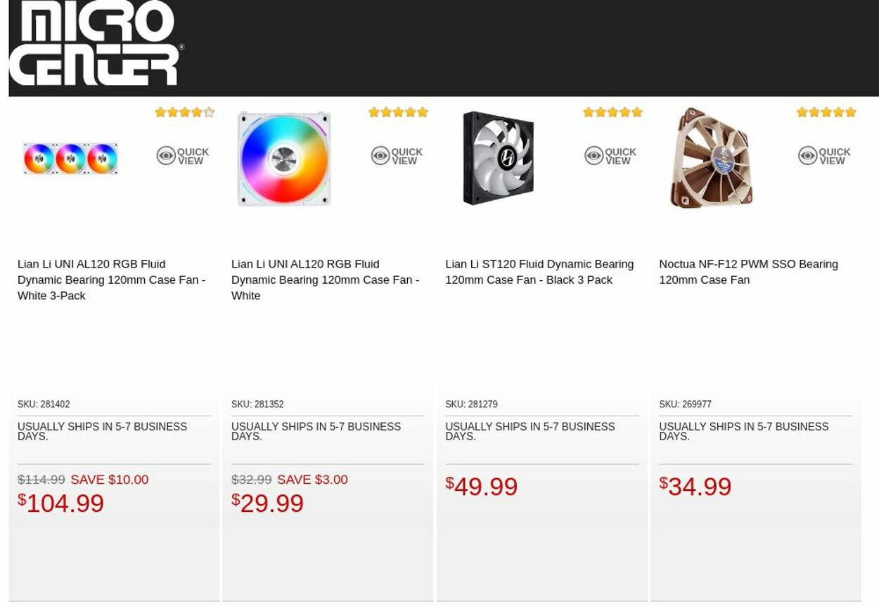 Catalogue Micro Center from 11/01/2022