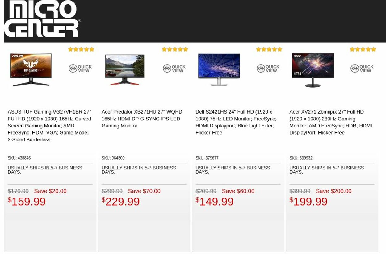 Catalogue Micro Center from 03/21/2023