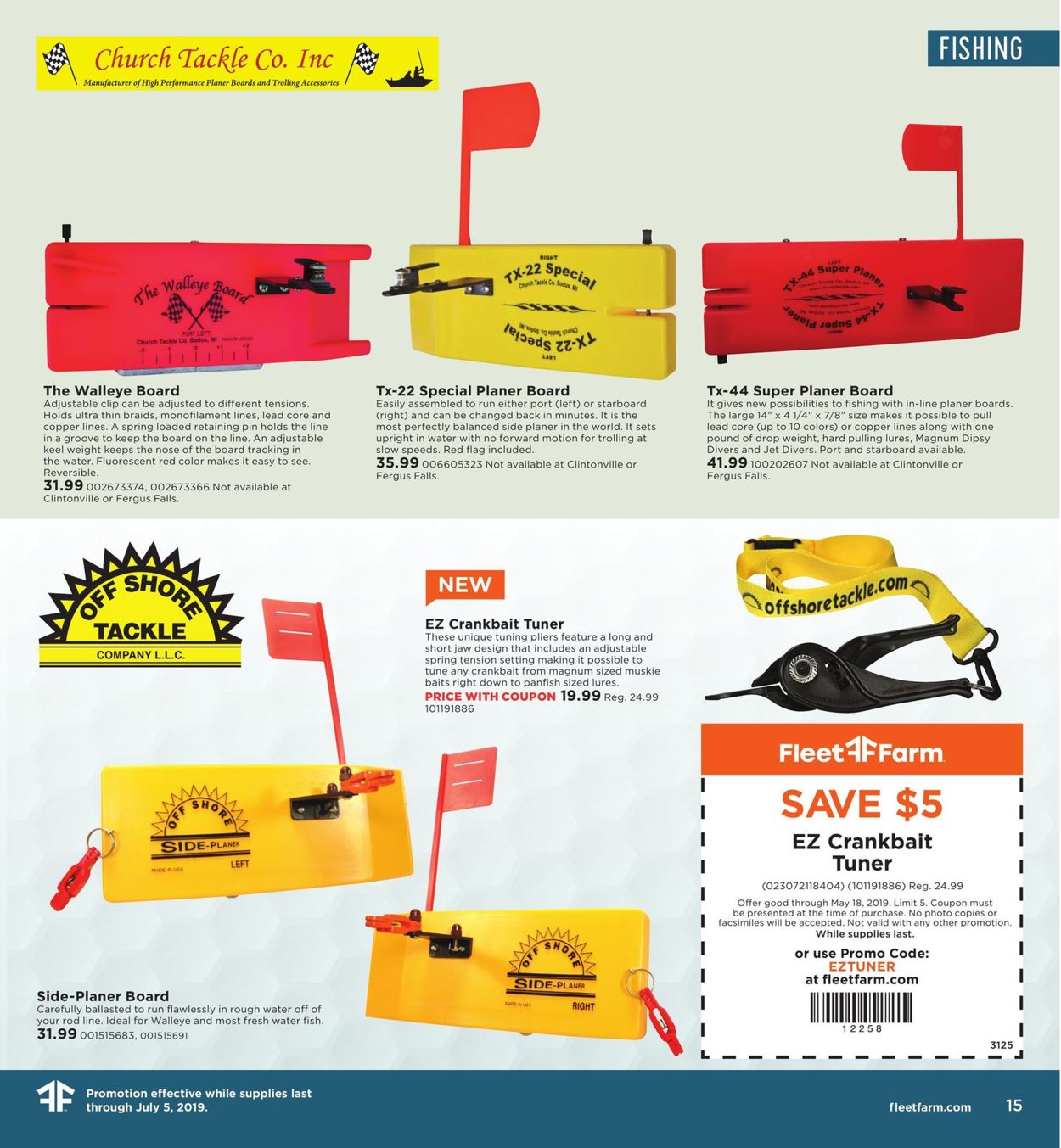 Catalogue Mills Fleet Farm from 03/15/2019