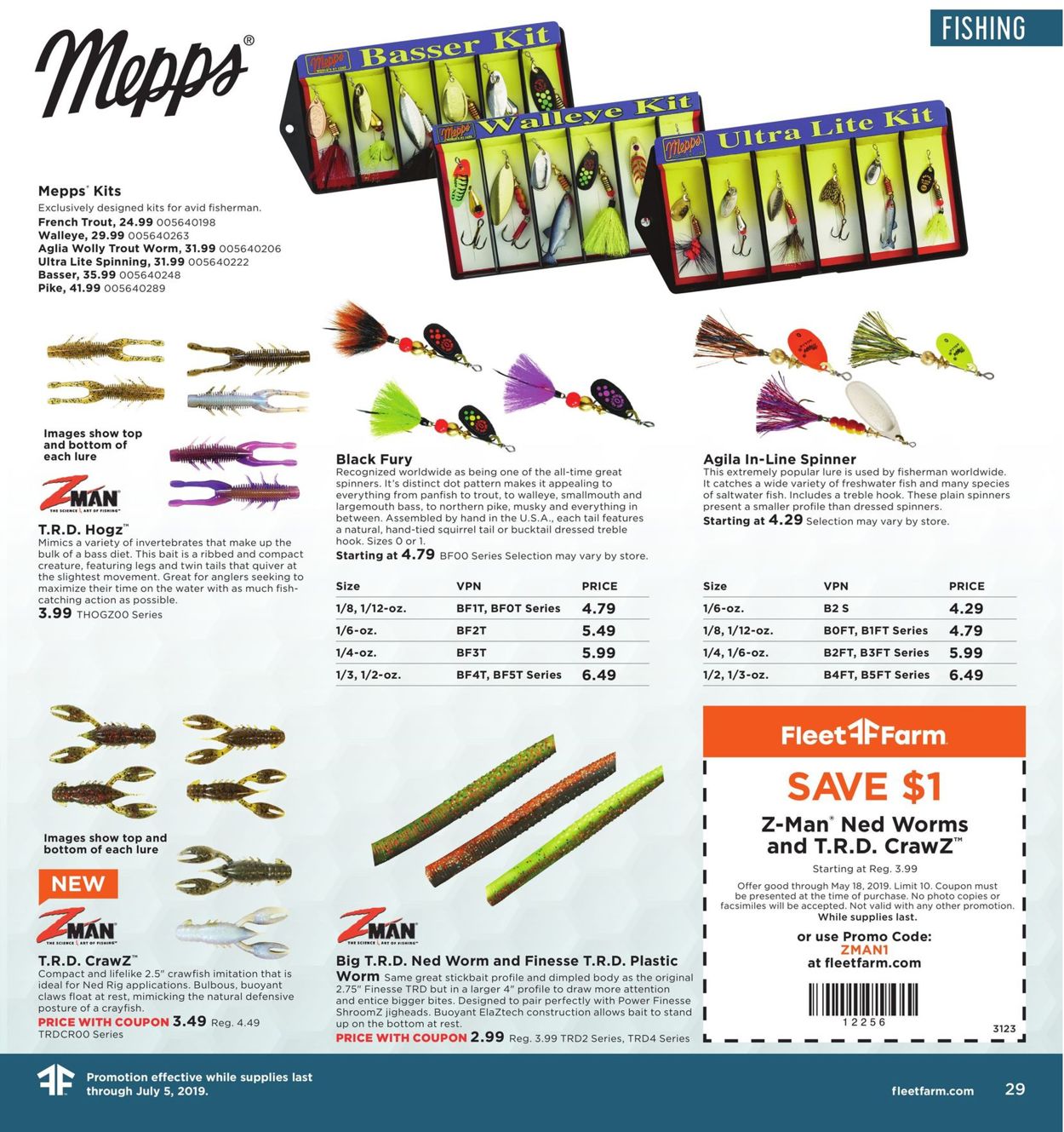 Catalogue Mills Fleet Farm from 03/15/2019