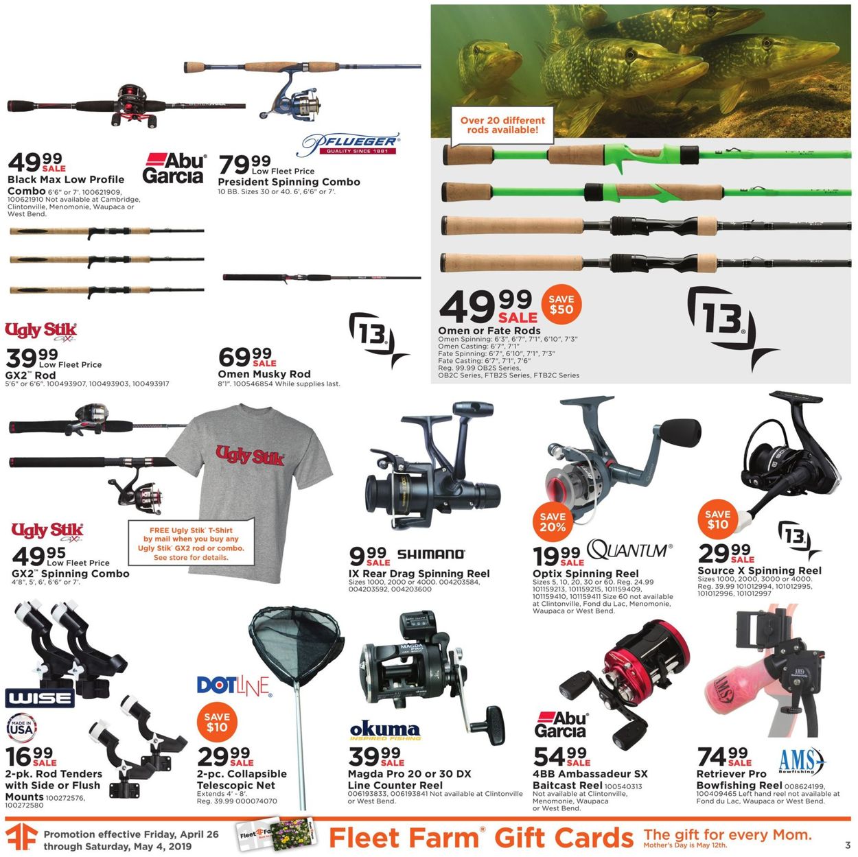 Catalogue Mills Fleet Farm from 04/26/2019