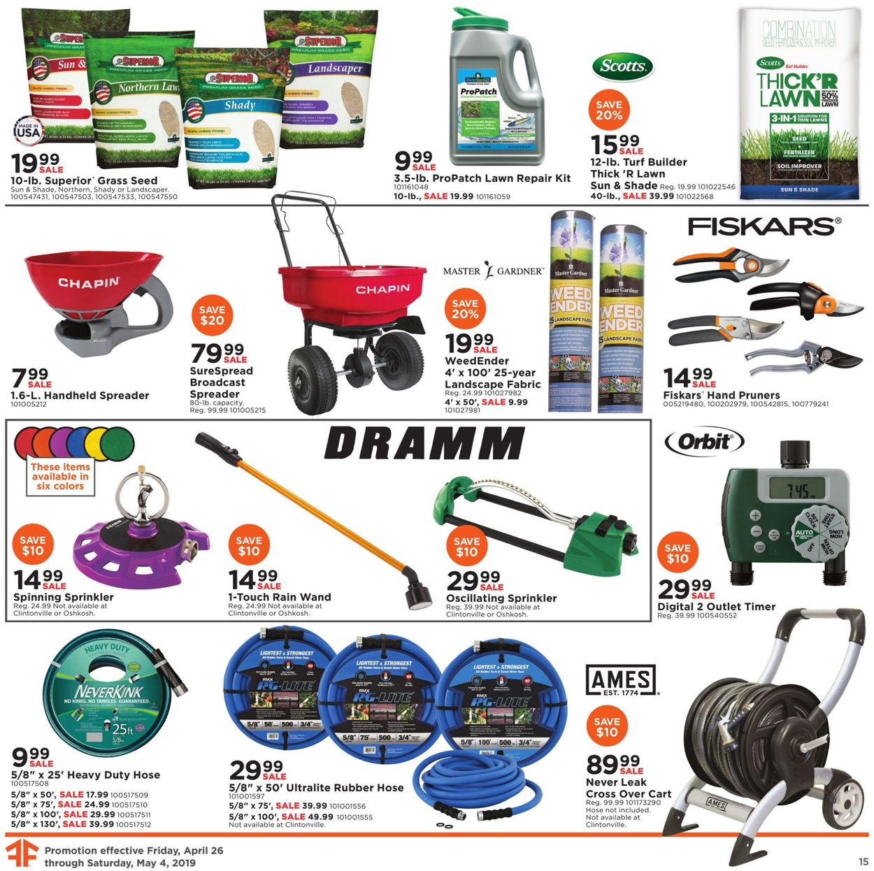 Catalogue Mills Fleet Farm from 04/26/2019