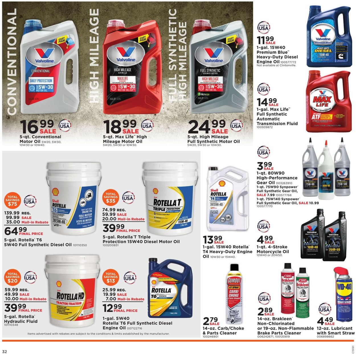 Catalogue Mills Fleet Farm from 04/26/2019