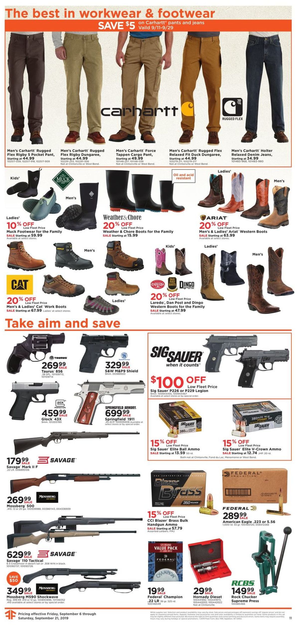 Mills Fleet Farm Current weekly ad 09/06 - 09/21/2019 [11] - frequent ...