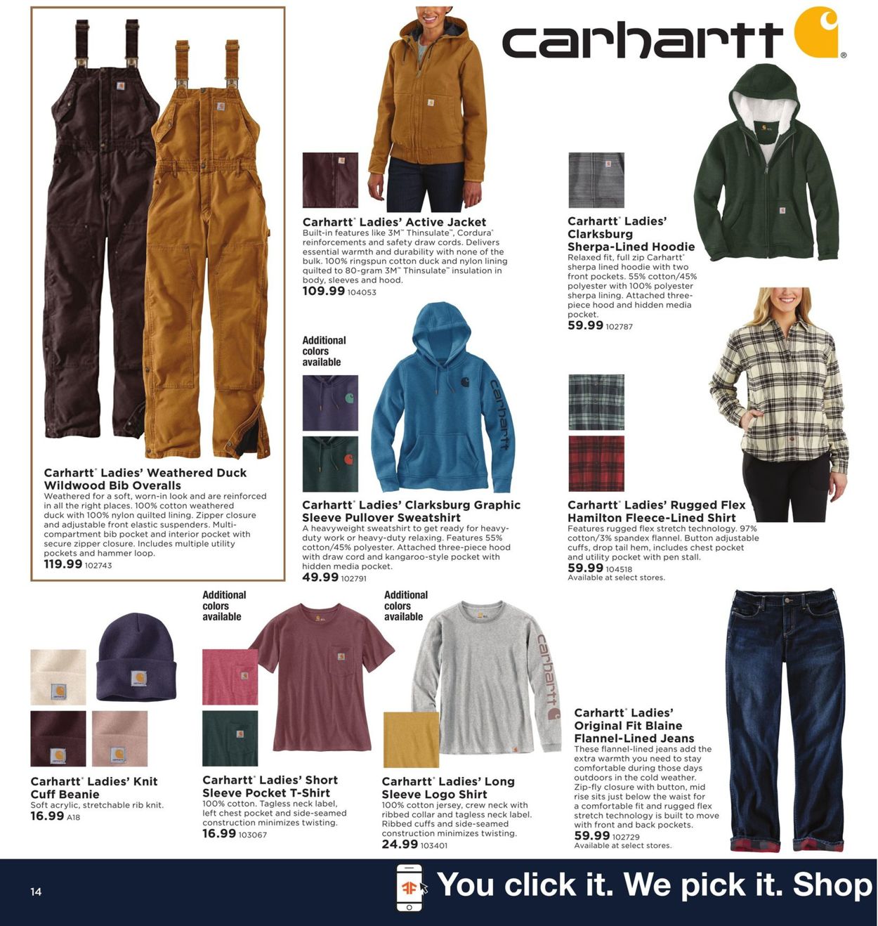 carhartt blaine flannel lined jeans