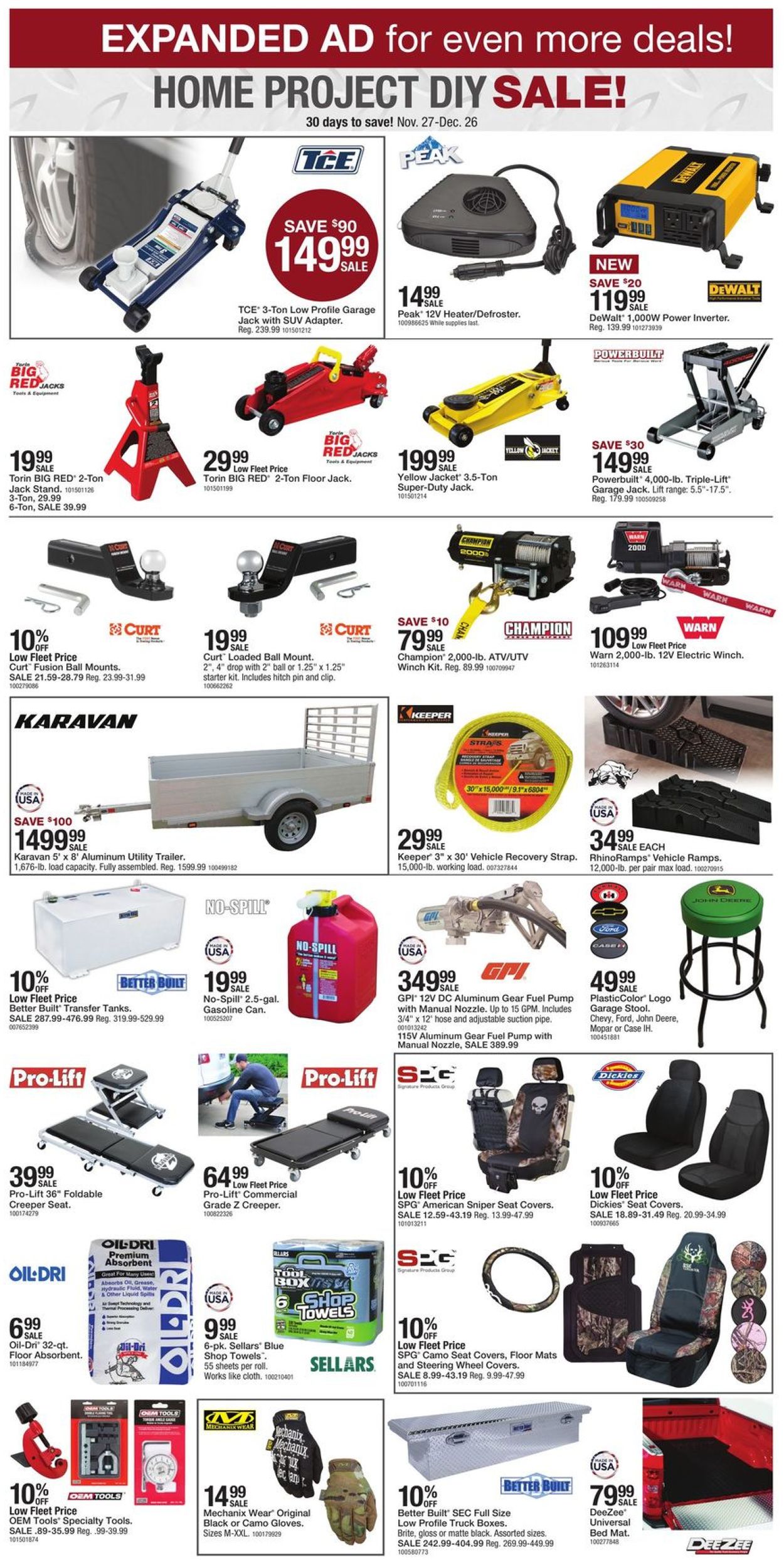 Catalogue Mills Fleet Farm Black Friday Sale 2020 from 11/27/2020