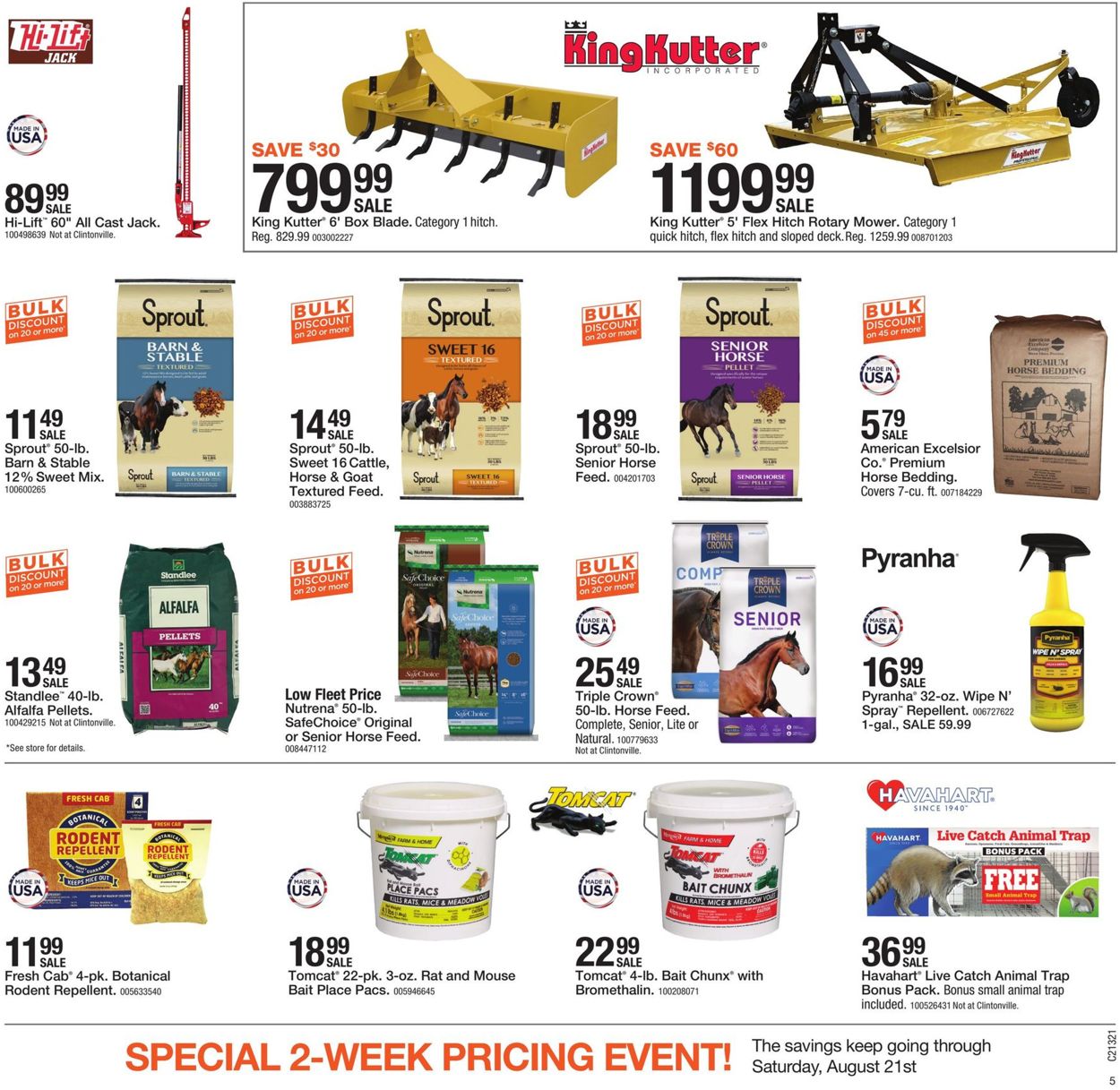 Mills Fleet Farm Current weekly ad 08/06 - 08/21/2021 [5] - frequent ...